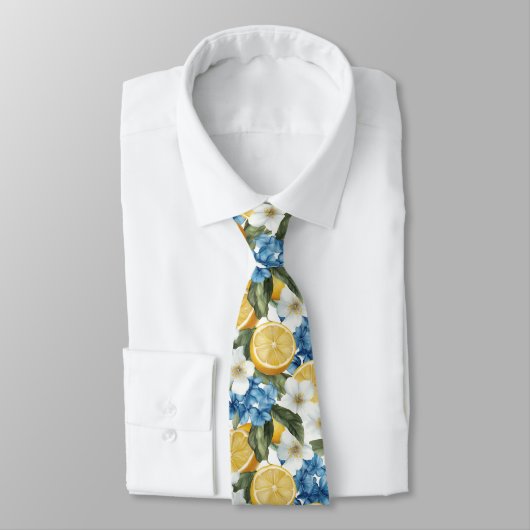 Lemon Pattern Men's Necktie  ネクタイ (タイ)