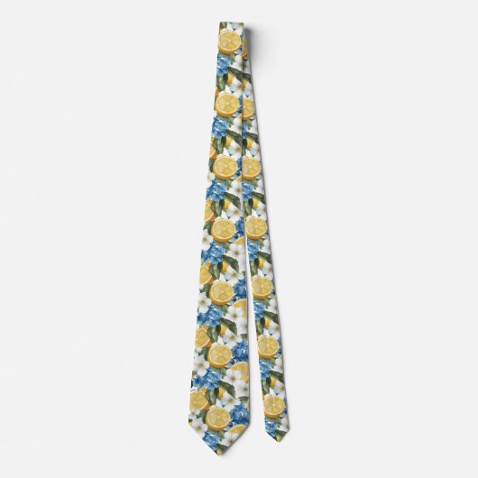 Lemon Pattern Men's Necktie  ネクタイ (正面)