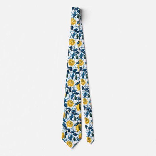 Lemon Pattern Men's Necktie  ネクタイ (正面)