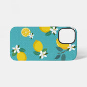lemon pattern phone case iPhoneケース (裏面横)