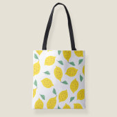 Lemon Print Bag, Brighten Your Style with a Trend トートバッグ