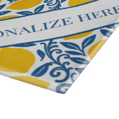 Lemon Rustic Farmhouse French Country カッティングボード (角)