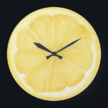 Lemon Slice ラージ壁時計<br><div class="desc">Lemon Slice Large Clock</div>