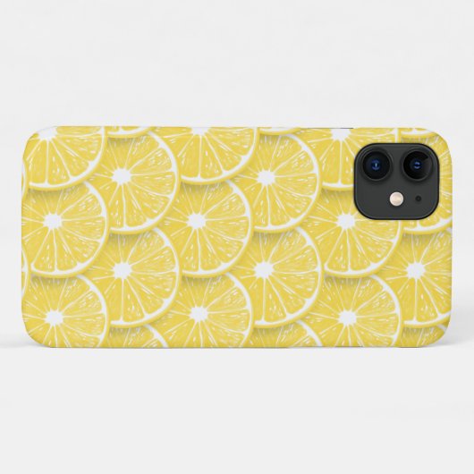 Lemon slices Case-Mate iPhoneケース (裏面(横))