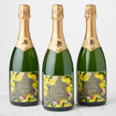 Lemon Squeeze  スパークリングワインラベル (ボトル)
