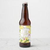 Lemon Squeeze  ビールラベル (正面)