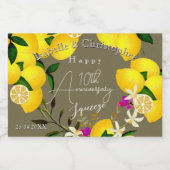 Lemon Squeeze  フードラベル (シングルラベル)