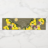 Lemon Squeeze  ペットボトルラベル (シングルラベル)