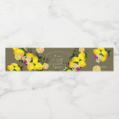 Lemon Squeeze  ペットボトルラベル (シングルラベル)