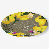 Lemon Squeeze  ペーパープレート (アングル)