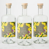 Lemon Squeeze  リキュールボトルラベル (ボトル)