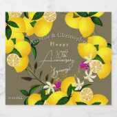 Lemon Squeeze  リキュールボトルラベル (シングルラベル)