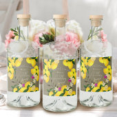 Lemon Squeeze  リキュールボトルラベル