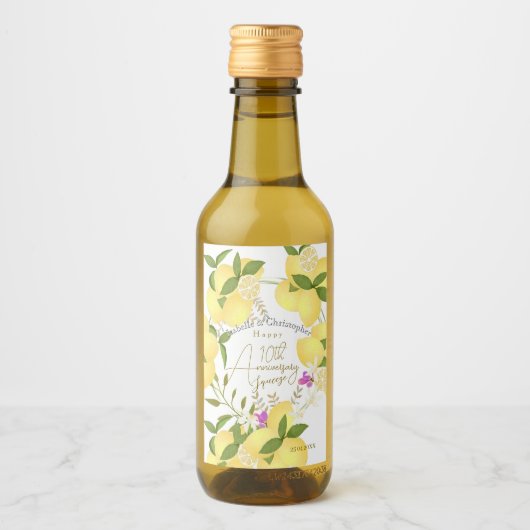 Lemon Squeeze  ワインラベル (正面)