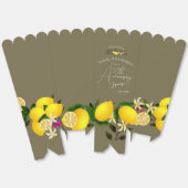 Lemon Squeeze Anniversary Thank You フェイバーボックス (見開き)