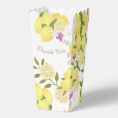 Lemon Squeeze Anniversary Thank You フェイバーボックス (裏面)