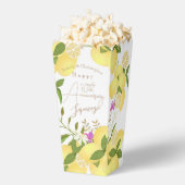 Lemon Squeeze Anniversary Thank You フェイバーボックス (はじけた状態)