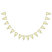 Lemon Squeeze White バンティングフラッグ (全)