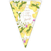 Lemon Squeeze White バンティングフラッグ (第3の旗)