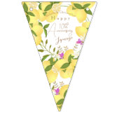 Lemon Squeeze White バンティングフラッグ (第2の旗)