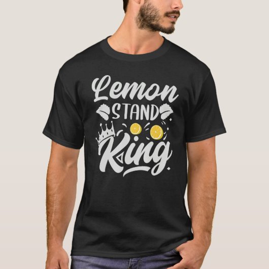Lemon Stand King  Lemonade Summer  Son  Nephew Tシャツ (正面)