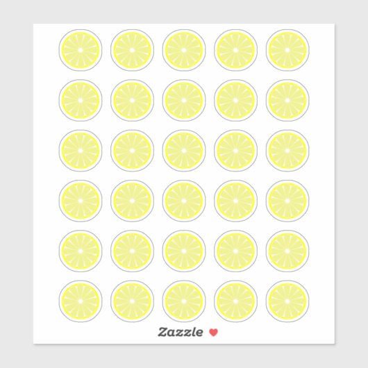 Lemon Stickers シール (シート)