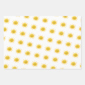 Lemon Summer them Birthday  ラッピングペーパーシート (正面)