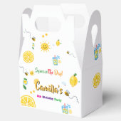 Lemon Summer Theme Kids Birthday  フェイバーボックス (オープン)