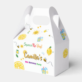 Lemon Summer Theme Kids Birthday  フェイバーボックス