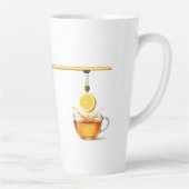 Lemon Tea Under Construction – 17oz Latte Mug カフェラテマグ (右)