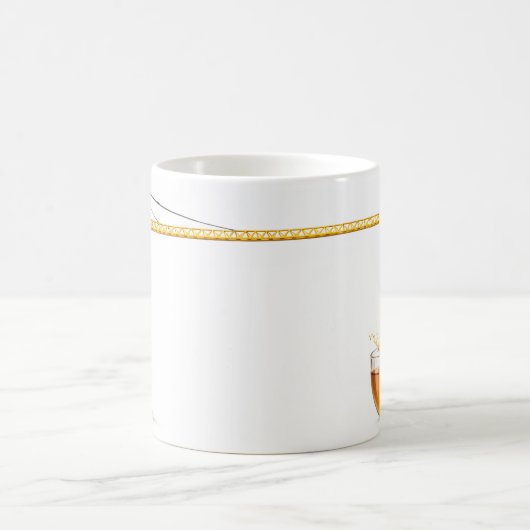 Lemon Tea Under Construction – Creative Constructi コーヒーマグカップ (中央)