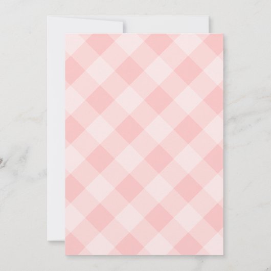 Lemon Themed Bridal Shower Invitation 招待状 (裏面)