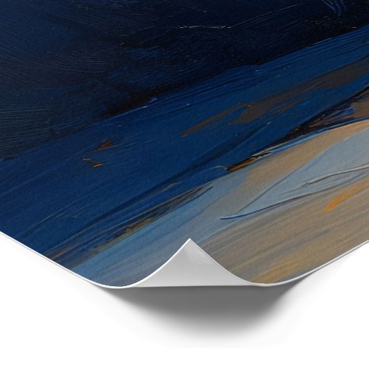 Lemon Tree in Clay Pot with Blossoms ポスター (角)