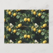 Lemon Tree Seamless Pattern ポストカード (正面)