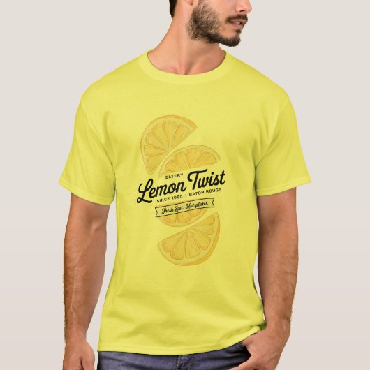 Lemon Twist Eatery Tシャツ (正面)