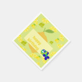 Lemon Vibes  スタンダードカクテルナプキン (角)