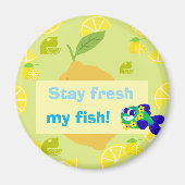 Lemon Vibes  マグネット (正面)