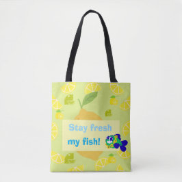 Lemon Vibes Tote Bag トートバッグ