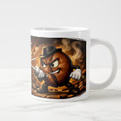 Lemon vs Coffee Duel Jumbo Mug ジャンボコーヒーマグカップ (右)