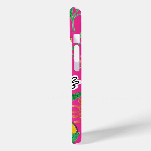 lemon watercolor Case-Mate iPhoneケース (裏面 / 左)