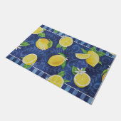 Lemon Welcome Mat, Spring Decor, Indoor Rug ドアマット (アングル)
