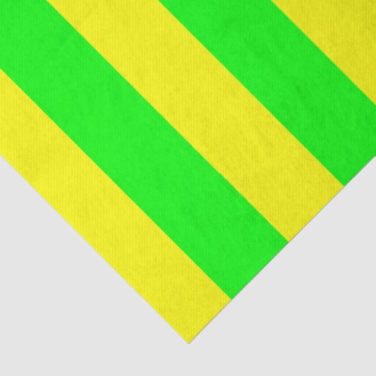 Lemon Yellow and Lime Green Stripes  薄葉紙 (詳細)