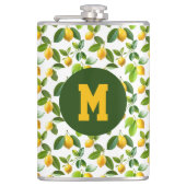 Lemon Zest Pattern フラスク (正面)