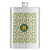 Lemon Zest Pattern フラスク (正面)