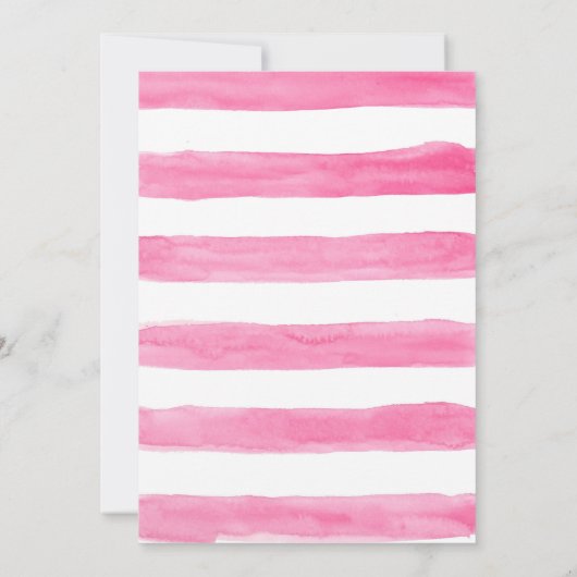 Lemonade Birthday Invitation, Lemonade Invitation 招待状 (裏面)