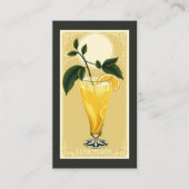 LEMONADE customer loyalty punch card ロイヤリティカード (正面)