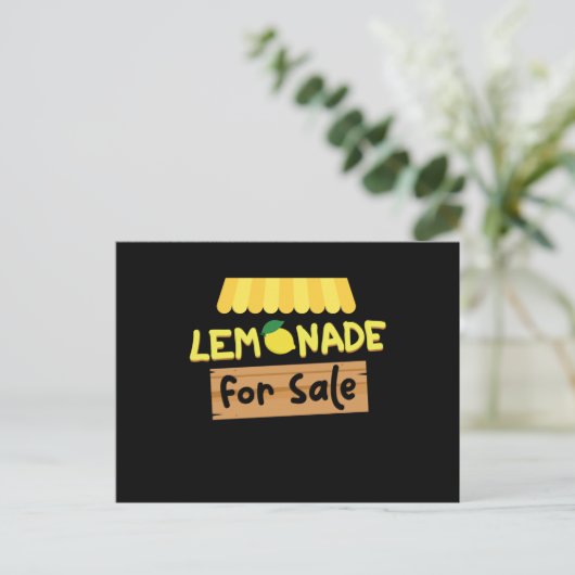 Lemonade For Sale Lemonade ポストカード (スタンド正面)