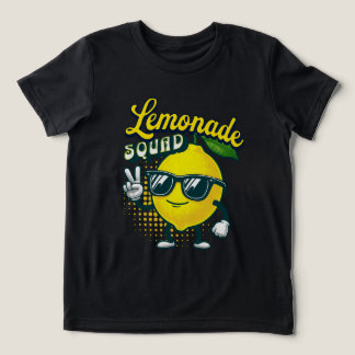Lemonade Squad Fun Lemon Fruit Graphic トライブレンドＴシャツ