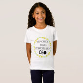 Lemonade Stand創設者兼CEO Tシャツ (正面フル)