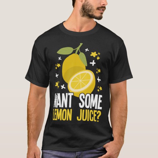 Lemonade Stand Business Boss Sell Lemon Juice Crew Tシャツ (正面)